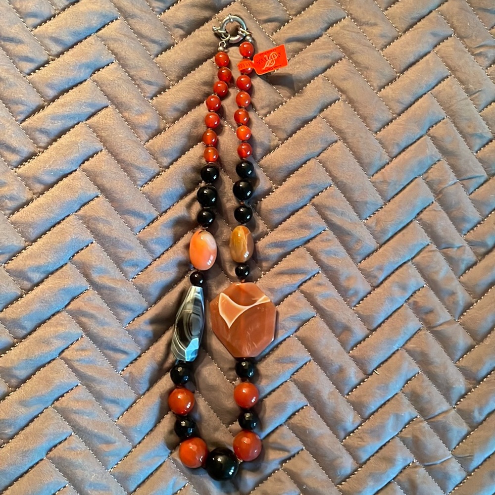 Las Vegas Kalifano Natural Gemstones Necklace 20”